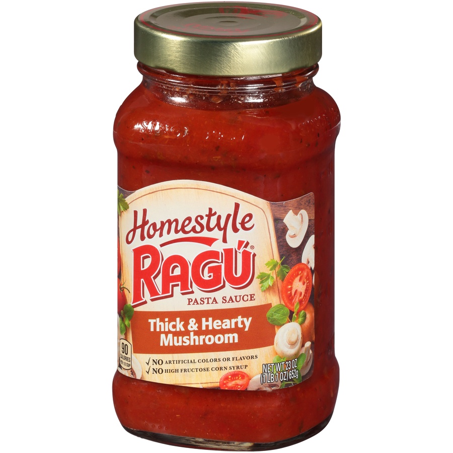 Ragu Homestyle Thick Hearty Mushroom Sauce Oz Shipt