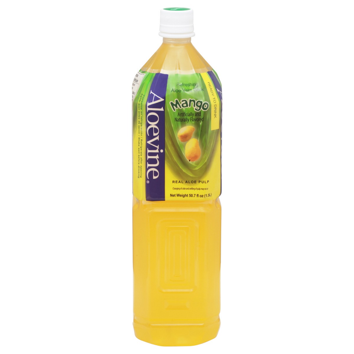 Aloevine Aloe Vera Drink Mango 1 5 Liter Shipt