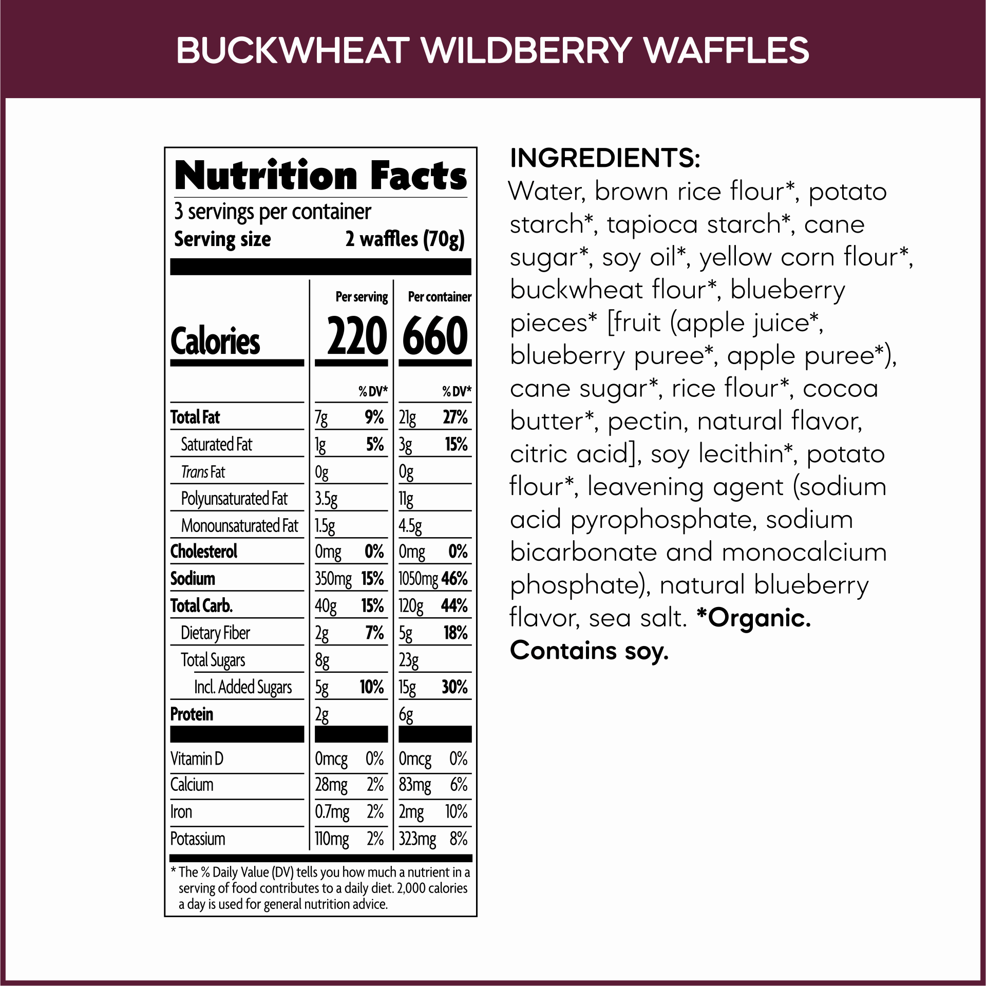 Nature S Path Organic Vegan Gluten Free Wheat Free Buckwheat Wildberry