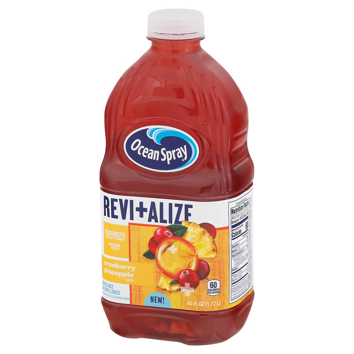 Ocean Spray Revitalize Cranberry Pineapple Juice Drink Bottle Fl Oz