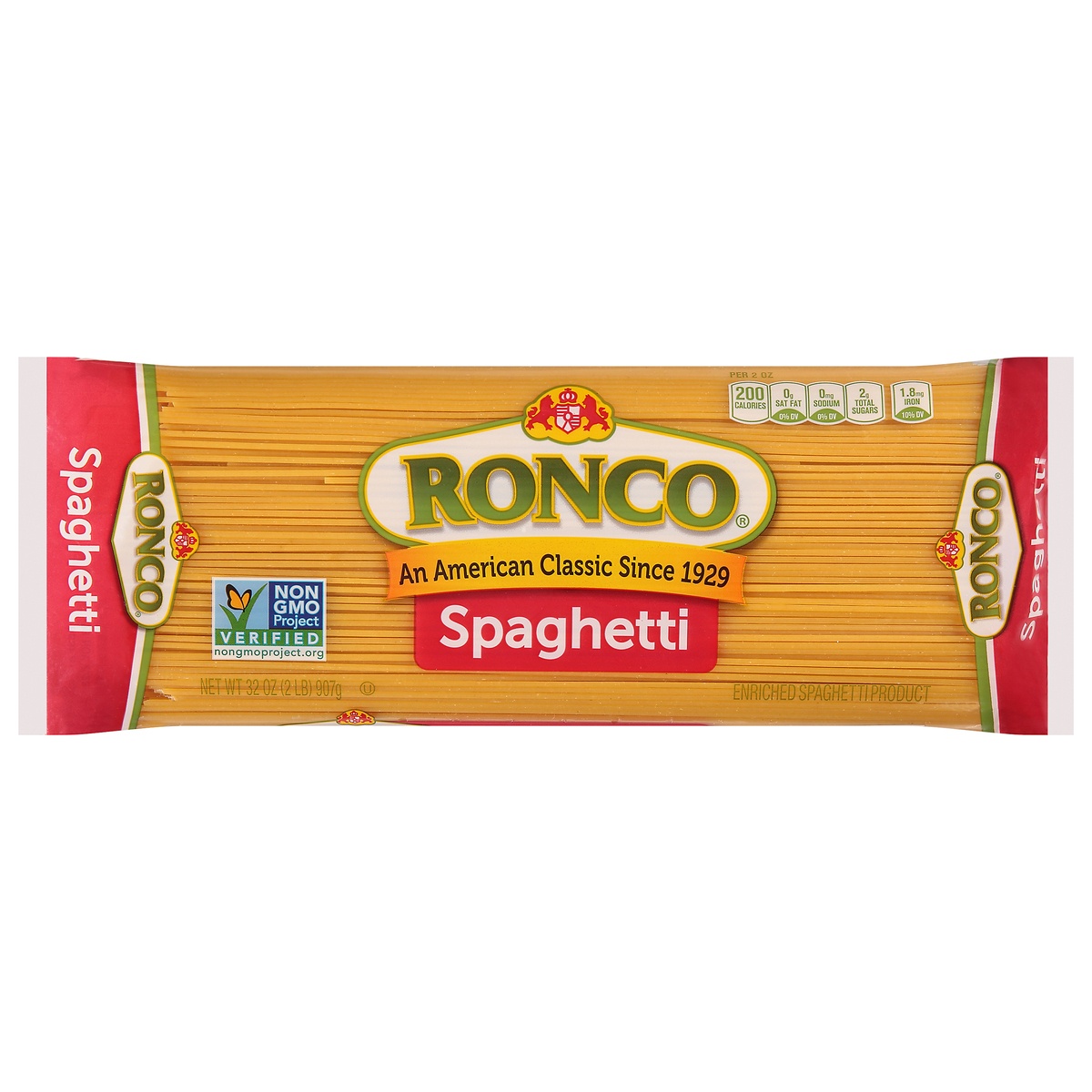 Ronco Spaghetti Pasta 32 Oz Shipt