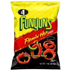 Funyuns Onion Flavored Rings Flamin Hot Flavored 1 Oz 1 Oz Shipt
