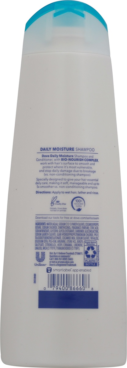 Dove Nutritive Solutions Shampoo Daily Moisture Oz Shipt