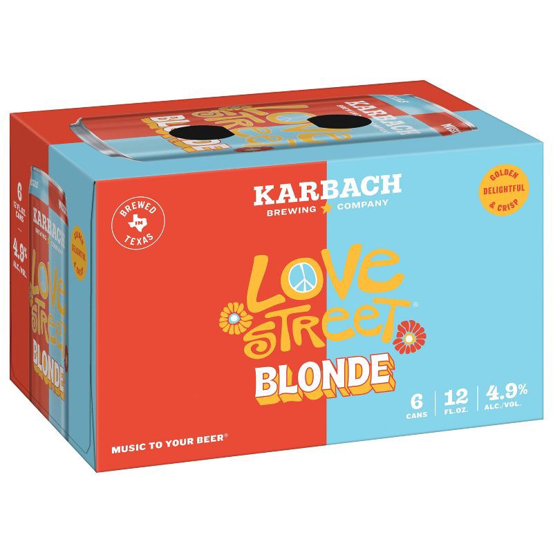 Karbach Brewing Co Karbach Love Street Blonde Beer Pk Fl Oz Cans