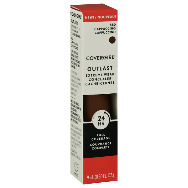 Covergirl Outlast Extreme Wear Concealer Cappuccino 880 0 3 Fl Oz Shipt