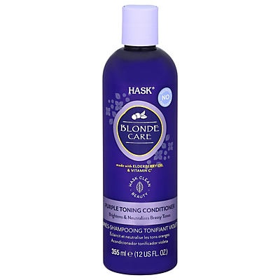 Hask Blonde Care Purple Toning Conditioner Oz Shipt