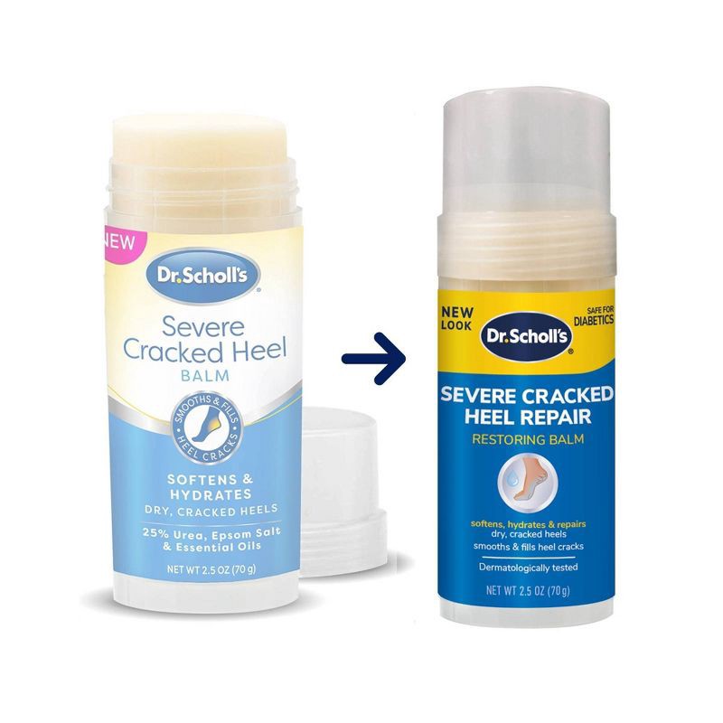 Dr Scholl S Severe Cracked Heel Repair Restoring Balm Oz Oz