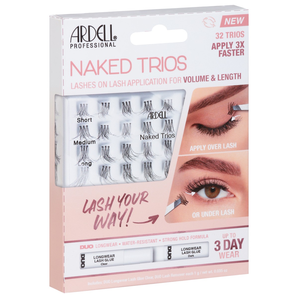 Ardell Naked Trios 1 Ea 1 Ct Shipt