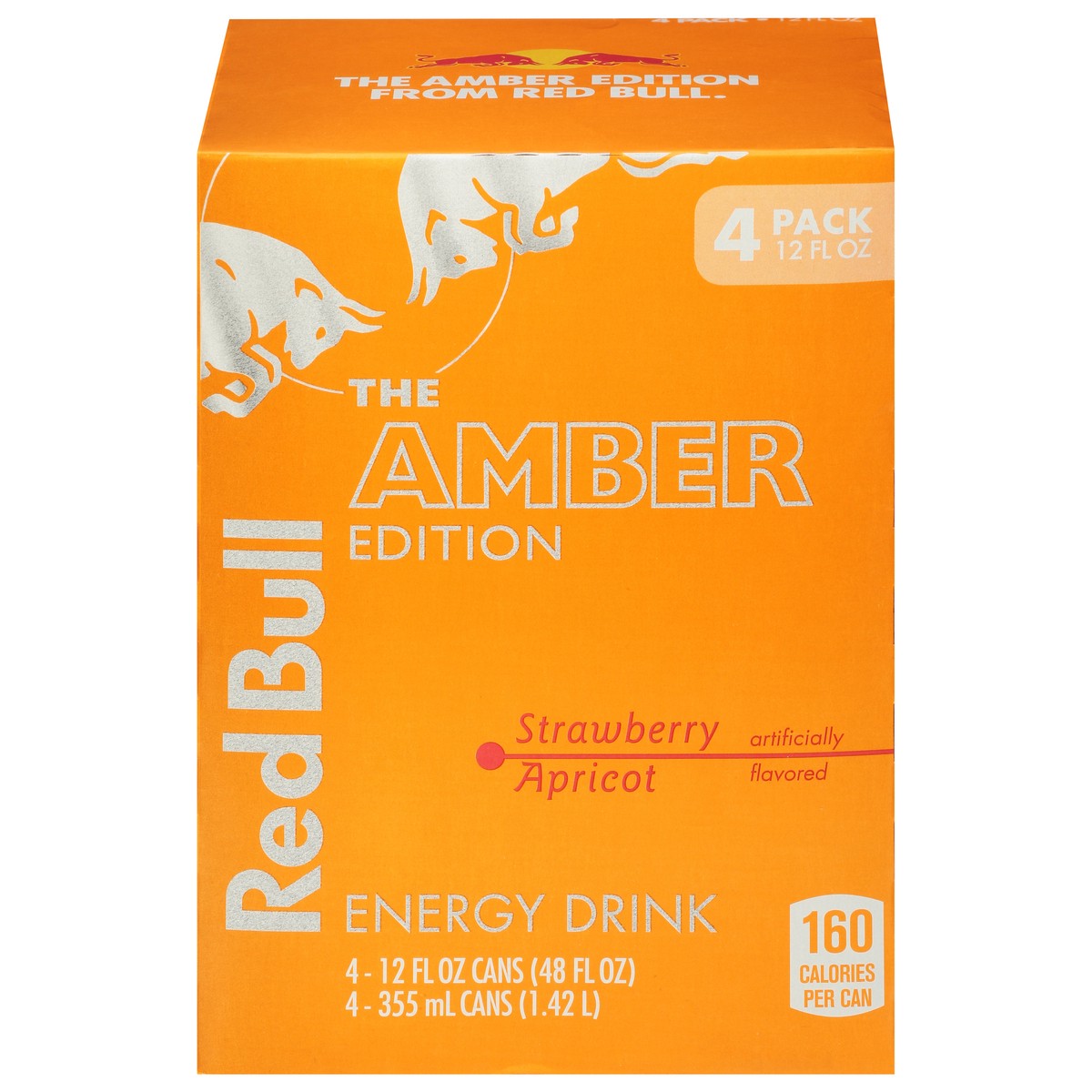 Red Bull The Amber Edition Strawberry Apricot Energy Drink 4 12 Fl Oz