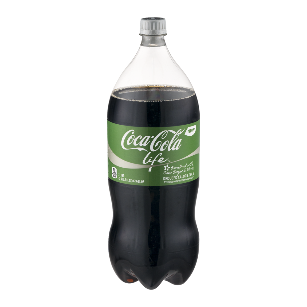 Coca Cola Coca Cola Life Soda 2 Liter 67 6 Fl Oz Shipt