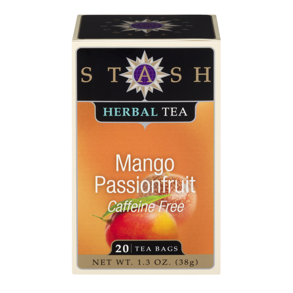 Stash Mango Passionfruit Caffeine Free Premium Herbal Tea 20 Ct Shipt