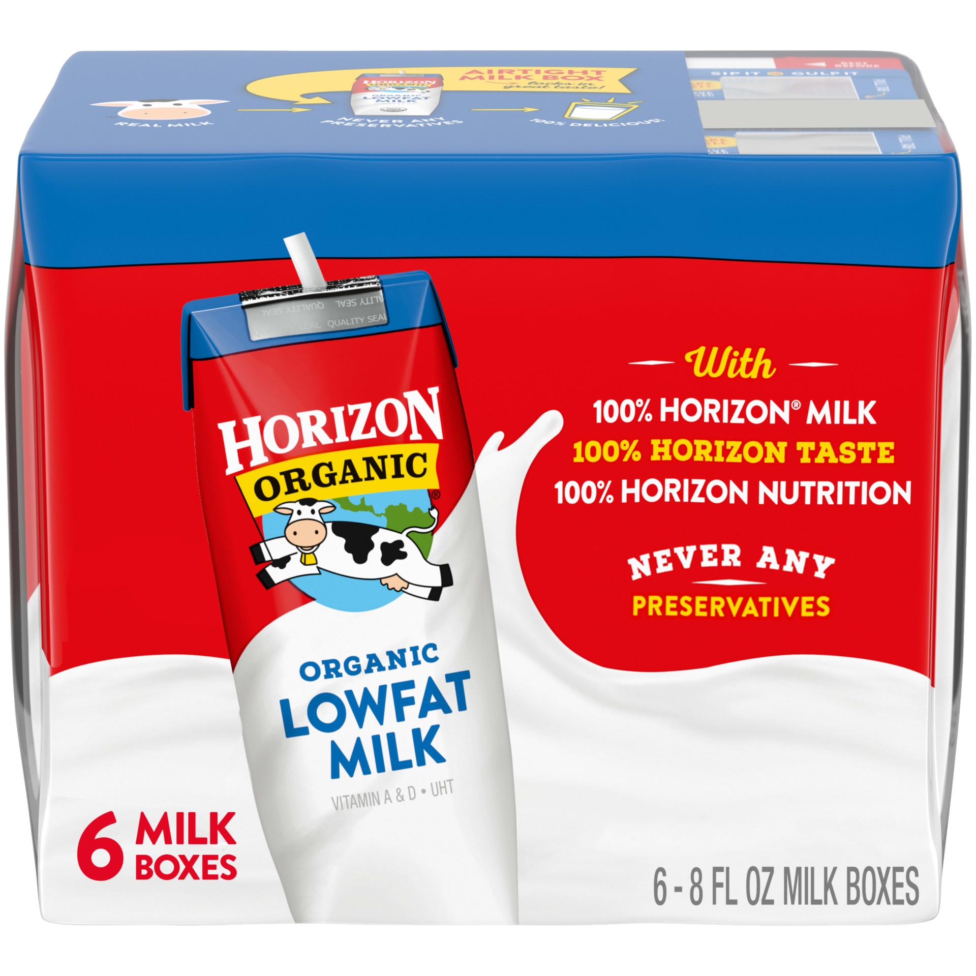 Horizon Organic Lowfat Uht Milk Fl Oz Shipt