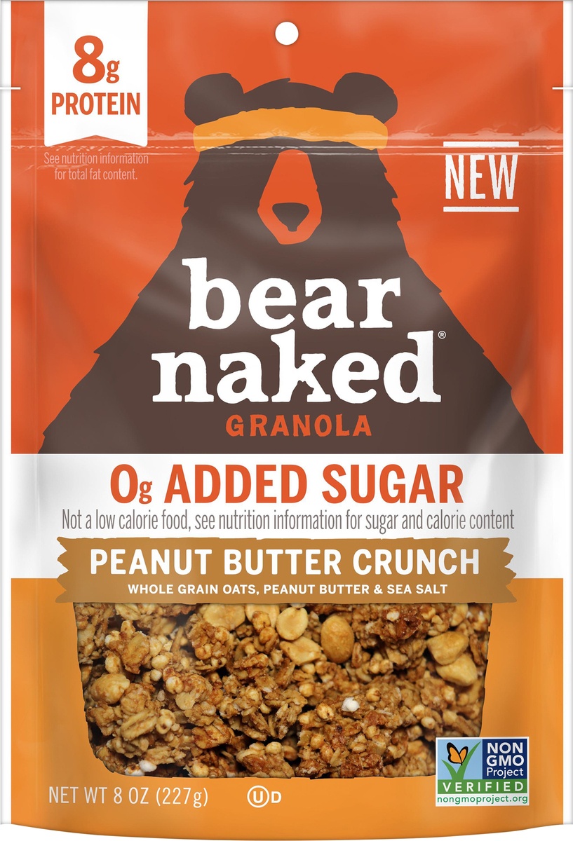 Bear Naked Granola Cereal Breakfast Snacks Protein Added Sugar Peanut