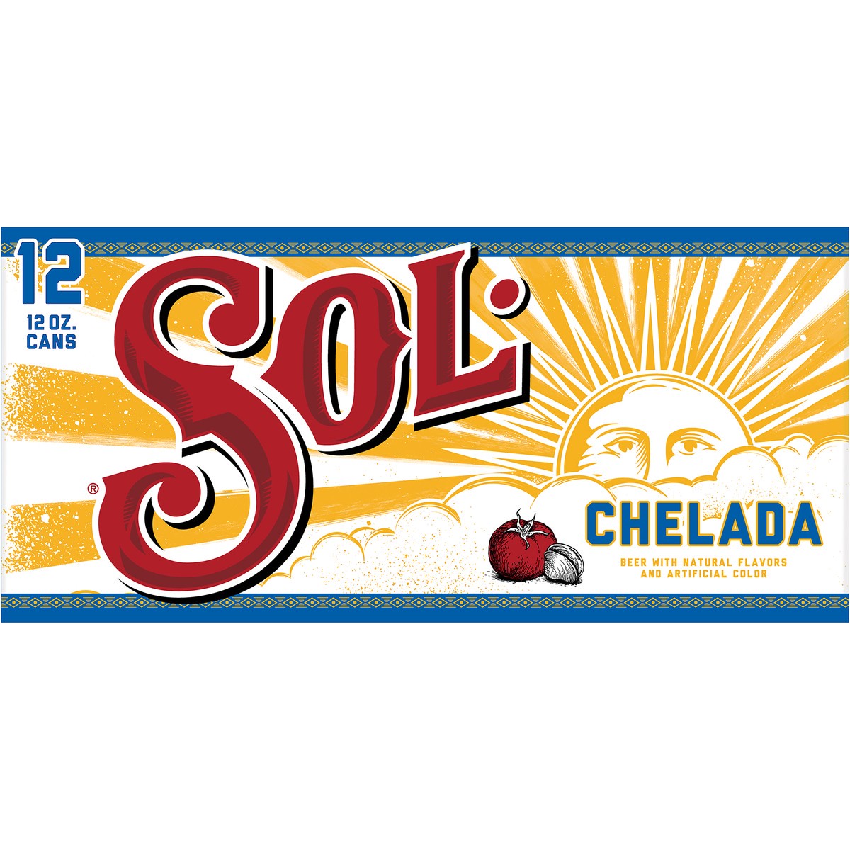 Sol Chelada Flavored Mexican Beer Pack Fl Oz Cans Abv