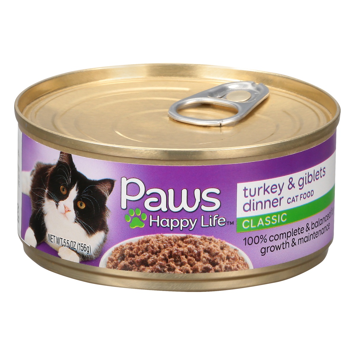 Paws Happy Life Turkey Giblets Dinner Classic Cat Food Oz Shipt