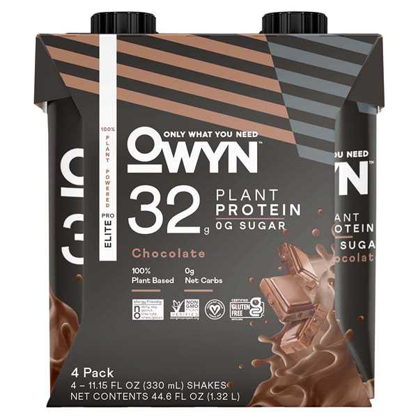 Owyn Plant Based Chocolate Protein Shake Ct Fl Oz Shipt