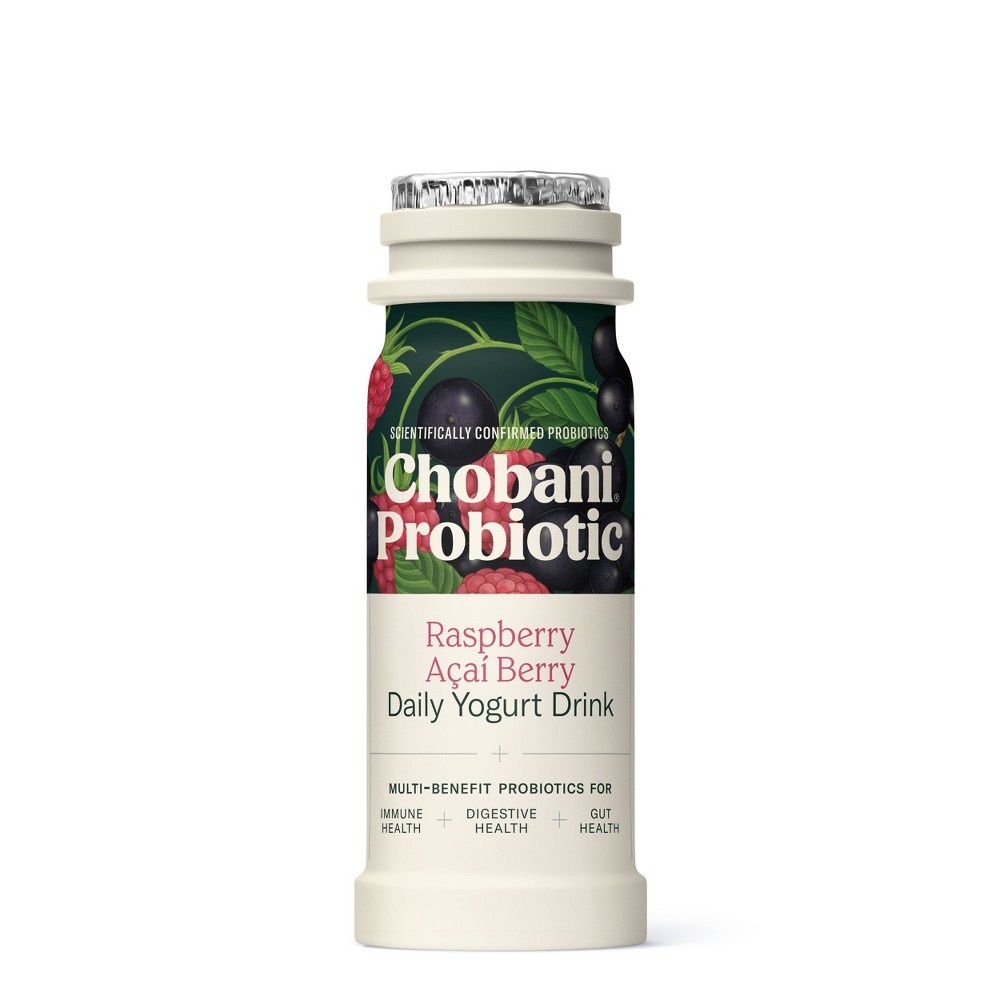 Chobani Probiotic Raspberry Acai Berry Yogurt Drink Oz Shipt