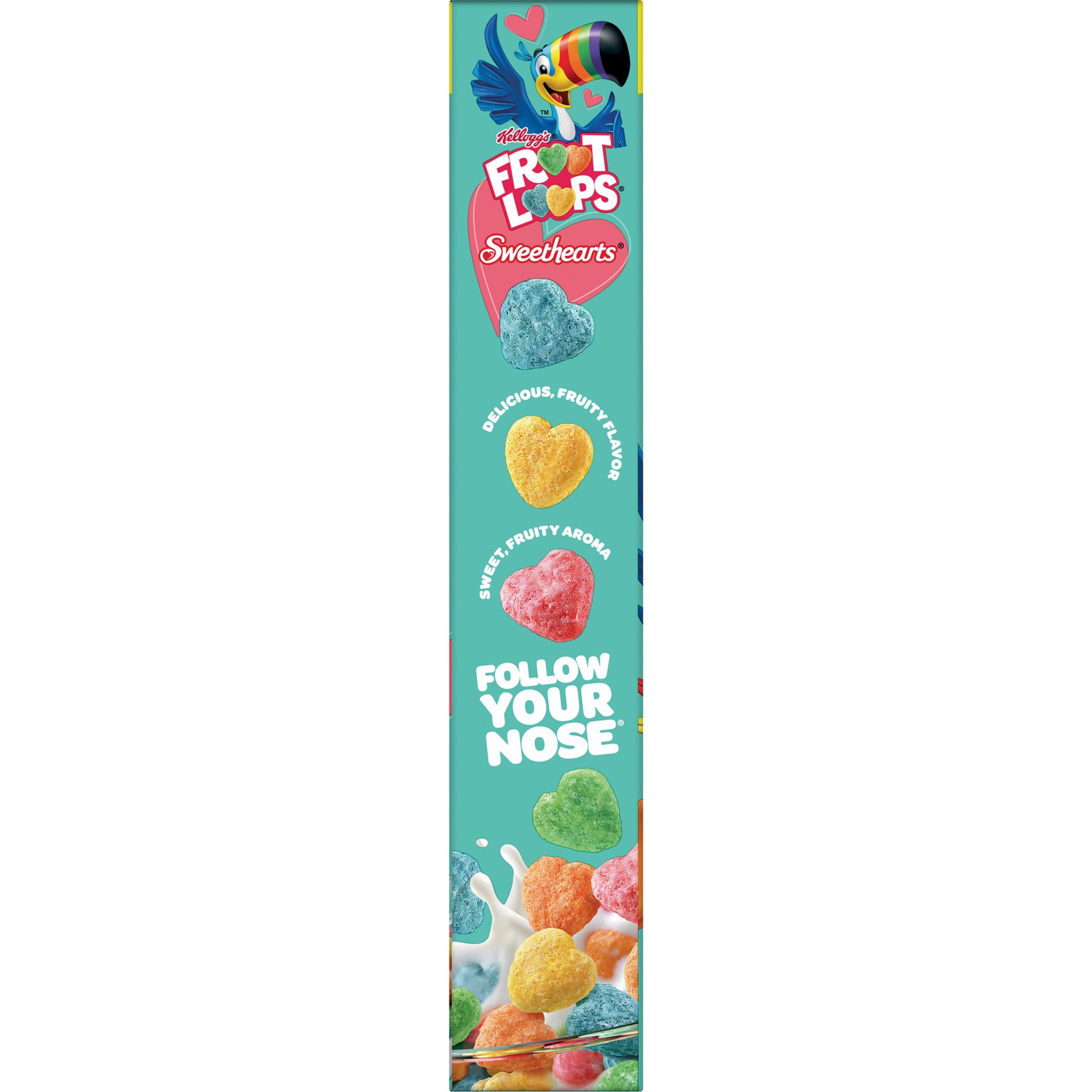 Kellogg S Froot Loops Sweetheart Original Cold Breakfast Cereal Oz