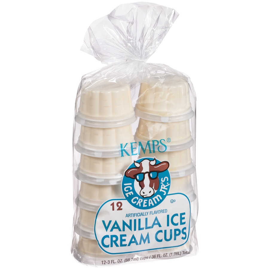 Kemps Ice Cream Cups Vanilla 36 Fl Oz Shipt