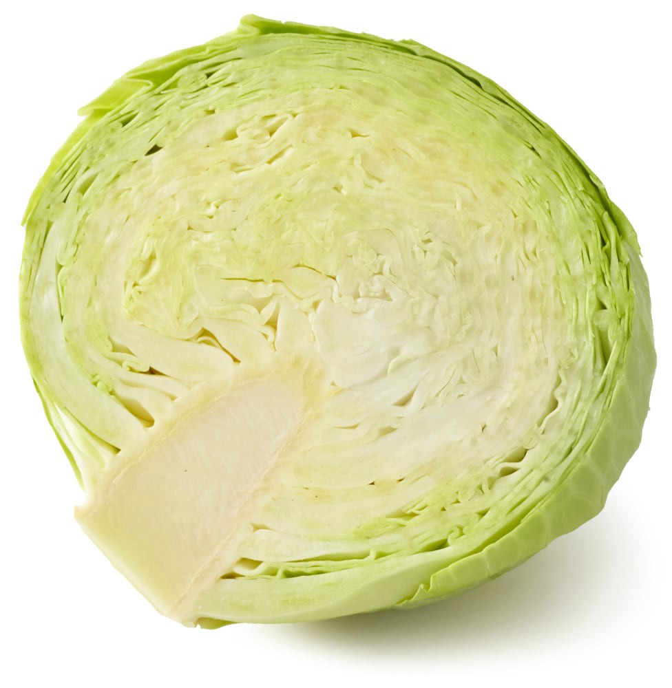 slide 2 of 2, Green Cabbage, 1 ct