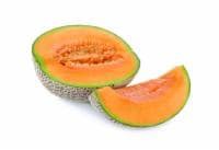 slide 1 of 1, Cantaloupe - 1/2, 1 ct