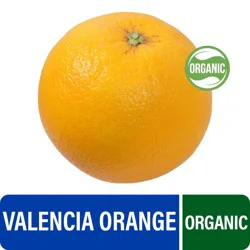 Fresh Medium Organic Valencia Oranges - Each, 1 each