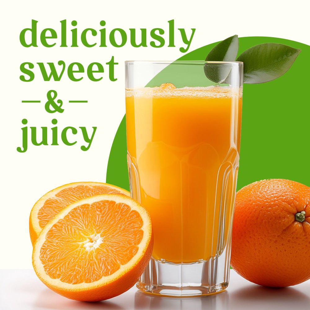 slide 2 of 4, Fancy Large Organic Oranges, 1 ct