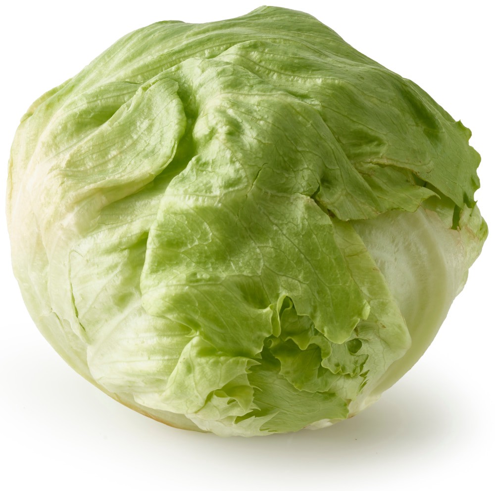 slide 2 of 2, Organic Iceberg Lettuce, 1 ct