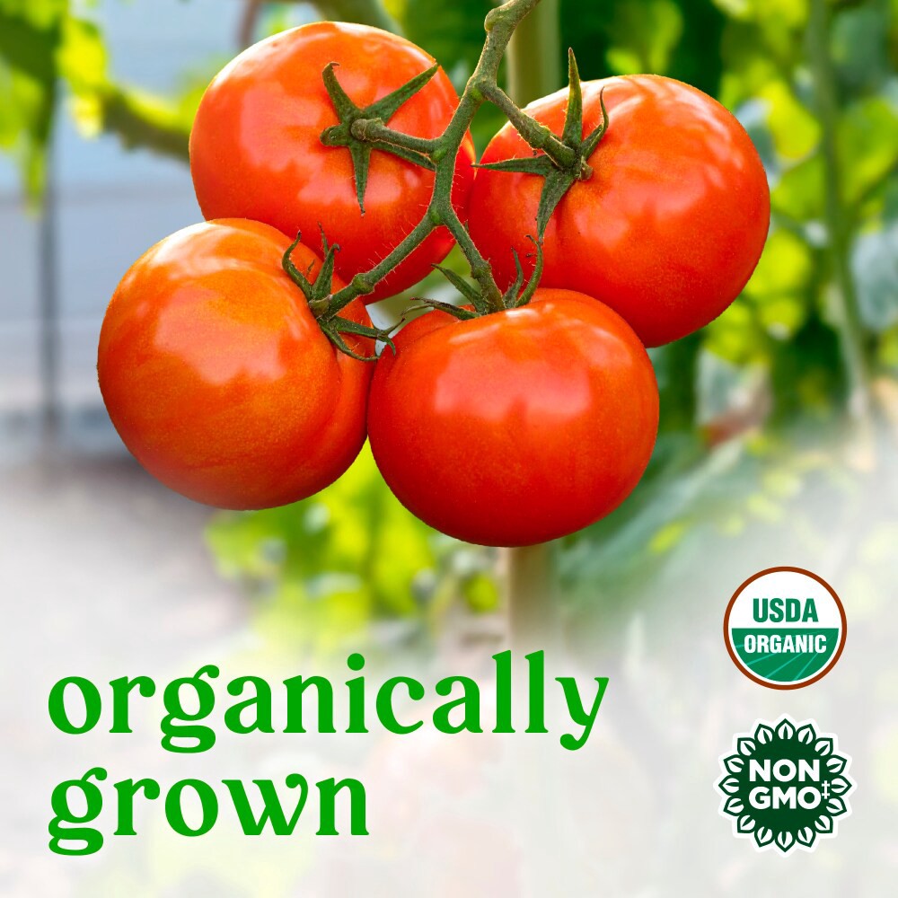 slide 2 of 5, Organic Tomatoes On Vine, 1 bunch