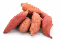 slide 1 of 2, Organic Gold Jewel Sweet Potatoes, 1 ct