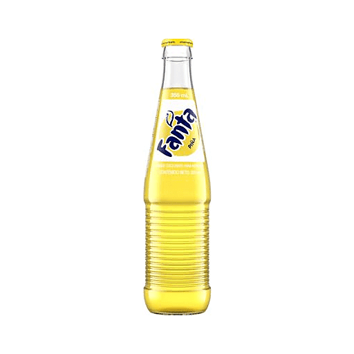 slide 1 of 1, Fanta Mexican Pineapple Glass Bottle, 12 oz