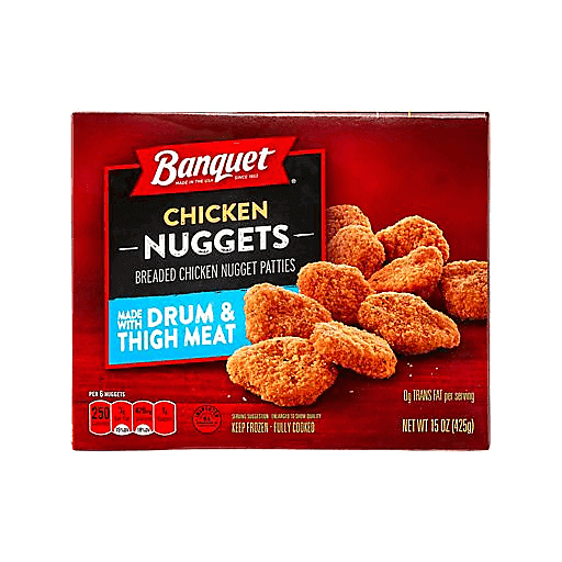 slide 1 of 1, Banquet Chicken Nuggets, 15 oz