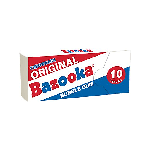 slide 1 of 1, Bazooka Bubble Gum Original Wallet Pack, 2.5 oz