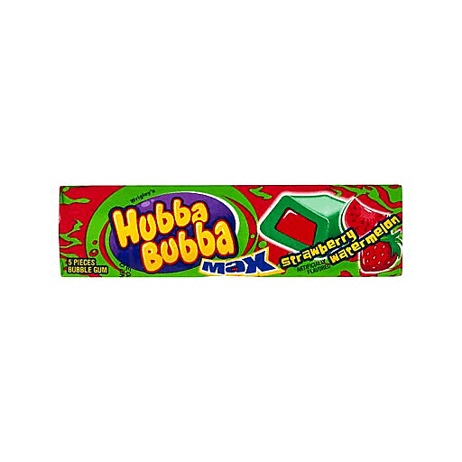 slide 1 of 1, Hubba Bubba Max Strawberry Watermelon, 1.6 oz