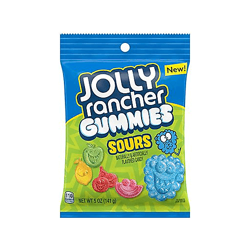 slide 1 of 1, Jolly Rancher Gummies Sours, 5 oz