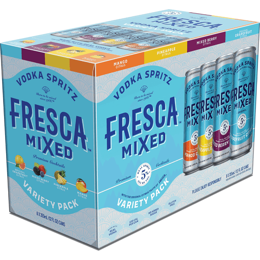 Fresca Mixed Vodka Spritz 8 ct Shipt