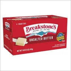 Breakstones Butter Quarters Unsalted