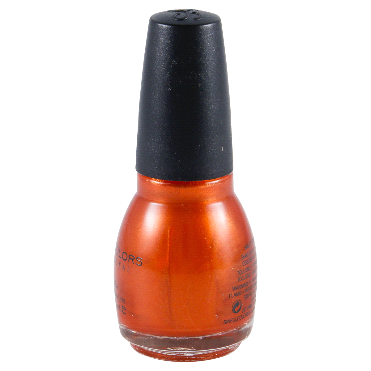 slide 3 of 5, Sinful Colors Professional Courtney Orange Nail Enamel, 0.5 oz