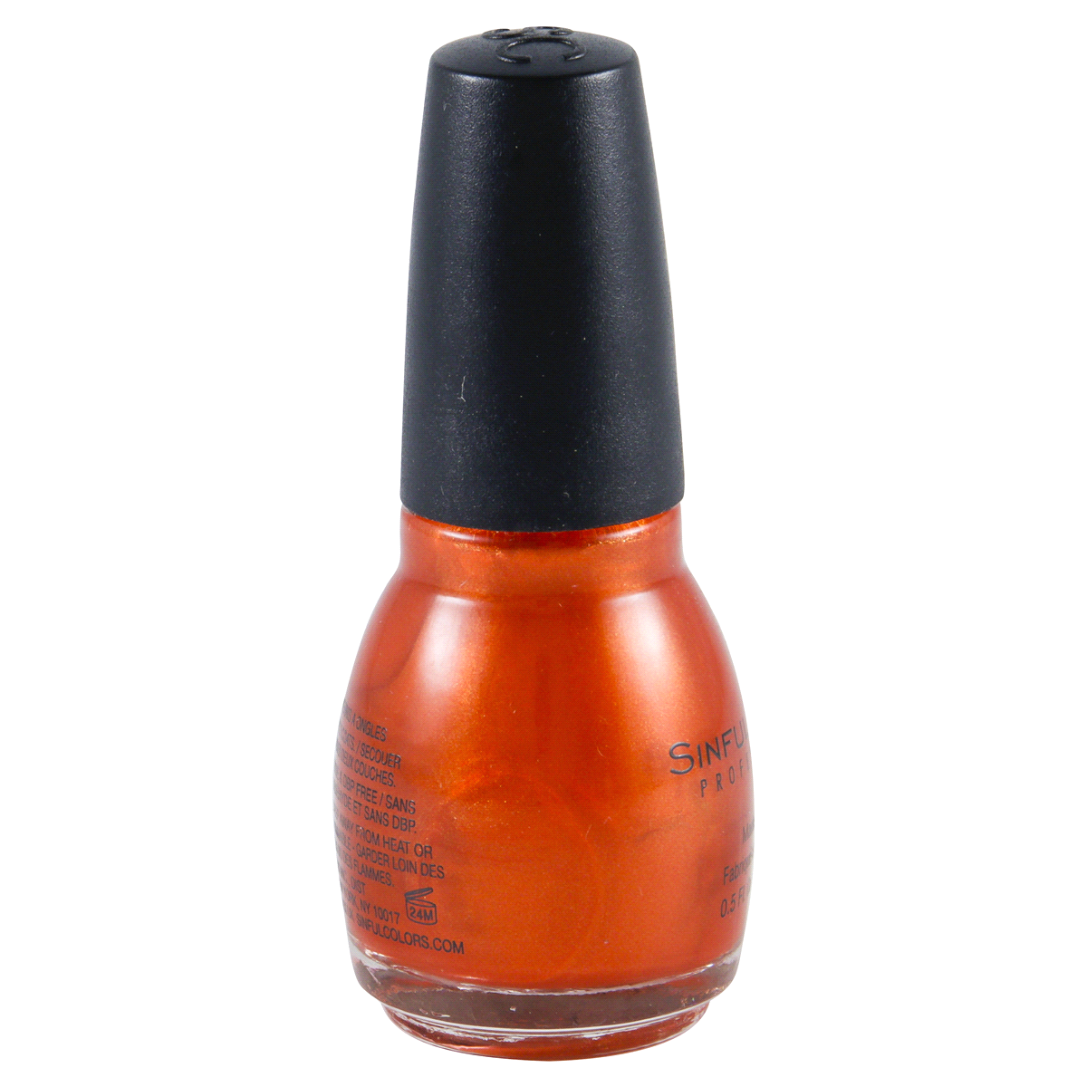 slide 2 of 5, Sinful Colors Professional Courtney Orange Nail Enamel, 0.5 oz