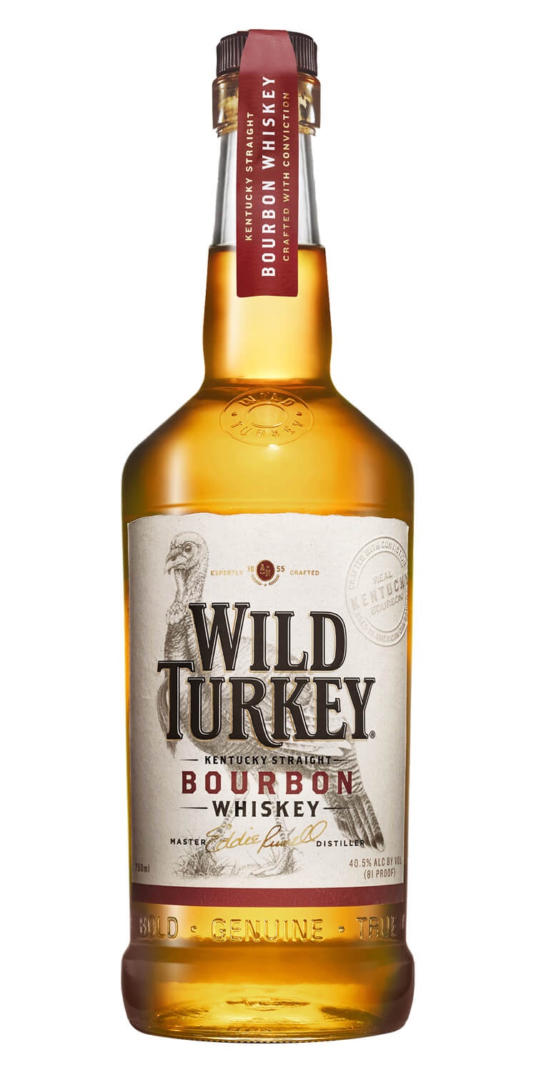 slide 1 of 1, Wild Turkey 81 Proof Bourbon, 750 ml