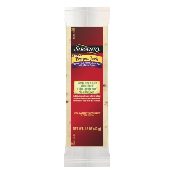 slide 1 of 1, Sargento Pepper Jack Bar (Single Serve), 1.5 oz