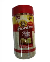 Borden Grated Cheese Parmesan
