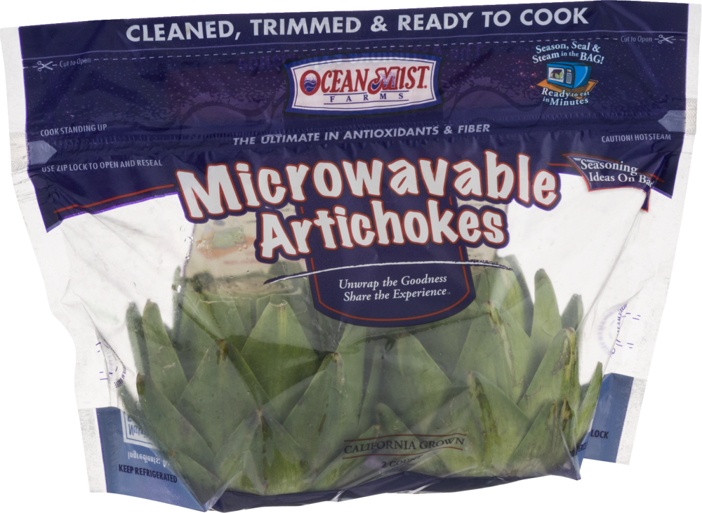 slide 5 of 6, Ocean Mist Farms Microwavable Artichokes, 2 ct