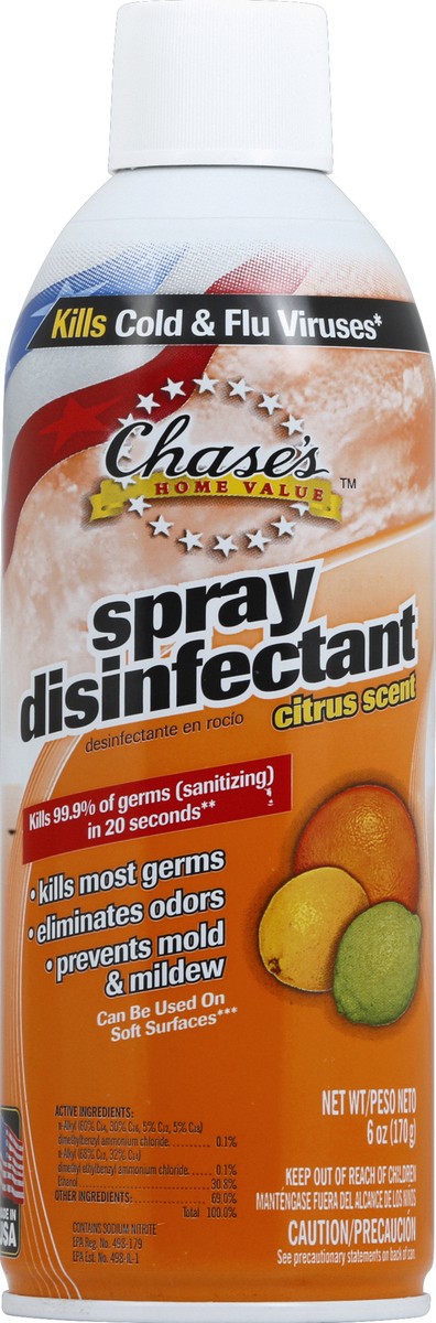 slide 2 of 2, Chase's Spray Disinfectant 6 oz, 6 oz