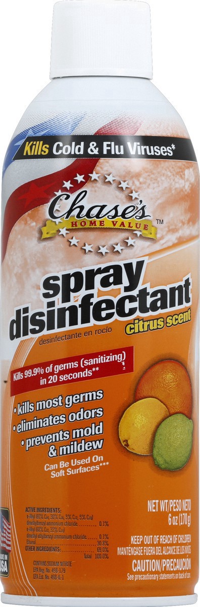slide 2 of 2, Chase's Spray Disinfectant 6 oz, 6 oz