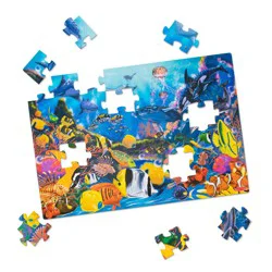 Melissa & Doug Underwater Floor Puzzle, 48 pc