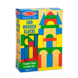 Melissa & Doug Classic Wooden Blocks Set