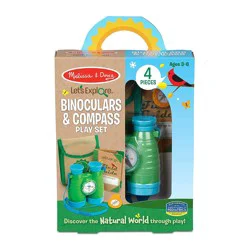 Melissa & Doug Let's Explore Binoculars And Compass Play Set