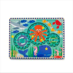 Melissa & Doug® Underwater Wooden Gear Puzzle, 1 ct