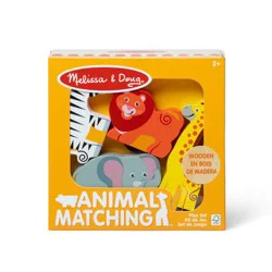 Melissa & Doug® Wooden Animal Matching™ Safari, 1 ct